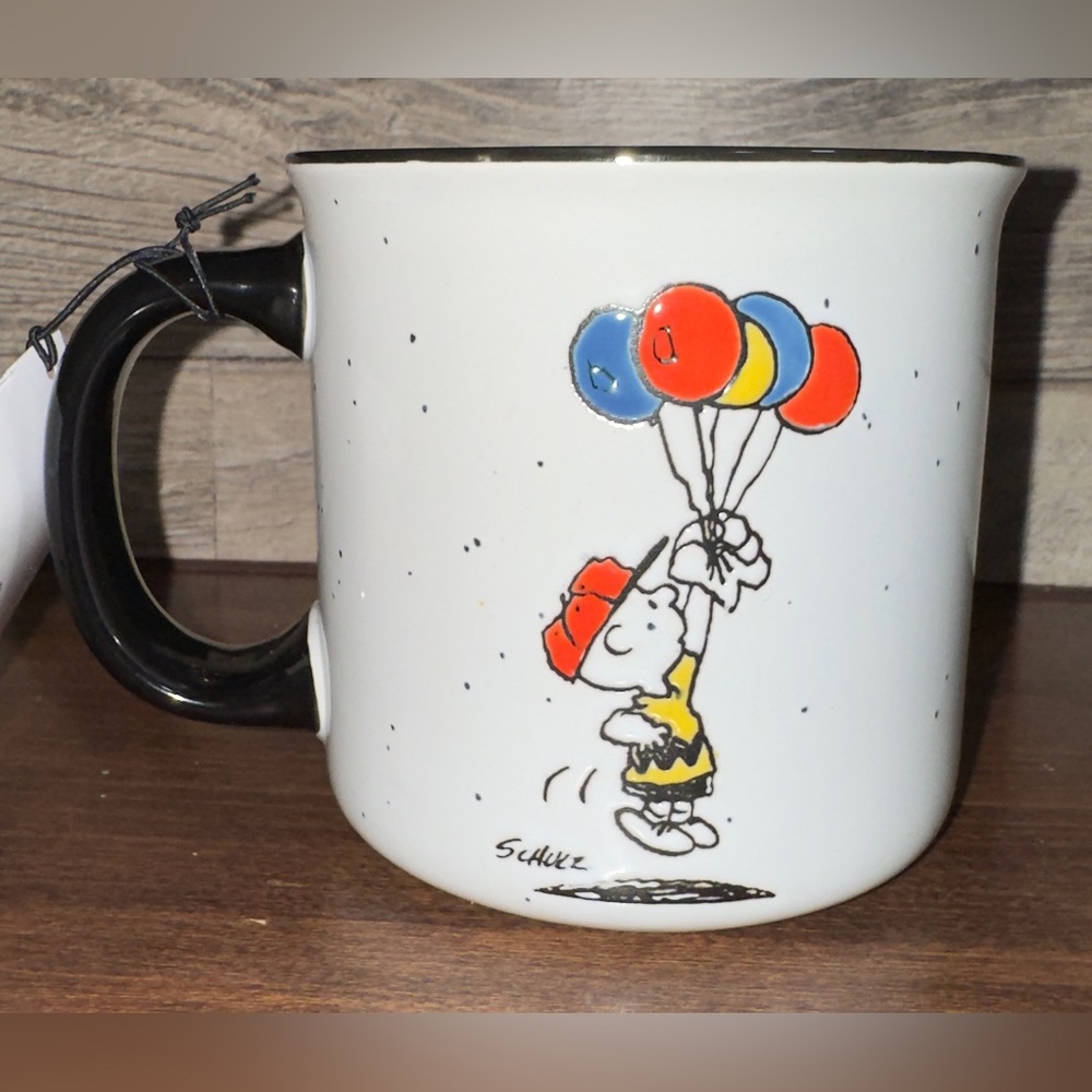 🥰 Peanuts Snoopy Charlie Brown Balloons Everything Seems Fine 75th Anniversary